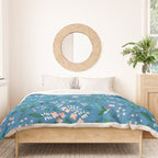 Hummingbird Garden II Duvet Cover Gallery Image 3