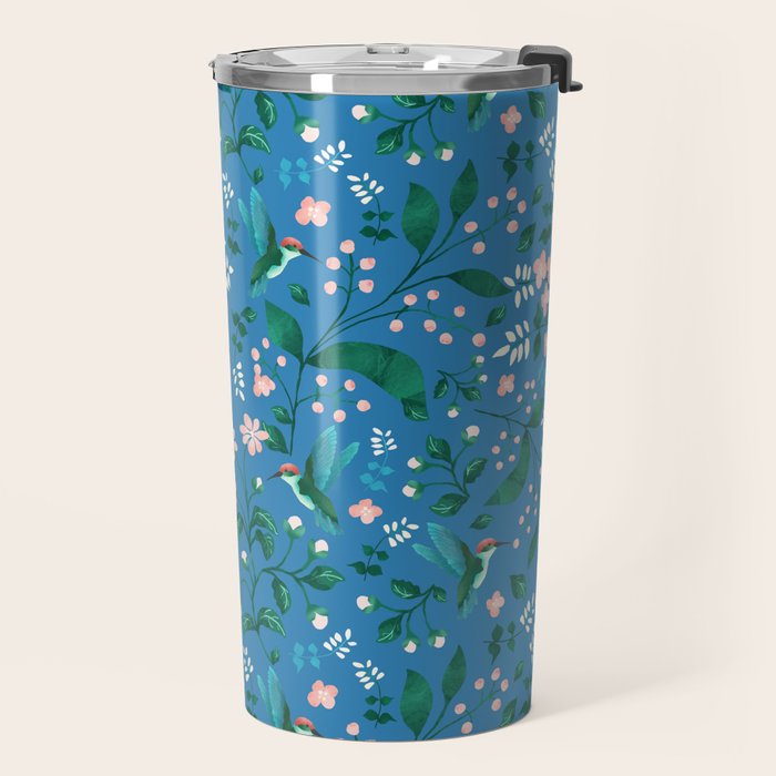 Hummingbird Garden II Travel Mug Gallery Image 2
