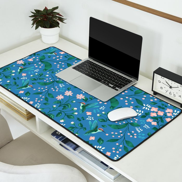 Hummingbird Garden II Desk Mat Gallery Image 2