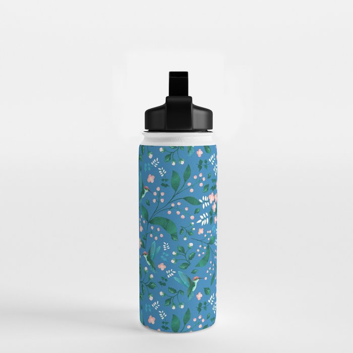 Hummingbird Garden II Water Bottle Gallery Image 2