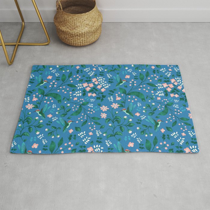 Hummingbird Garden II Rug Gallery Image 1