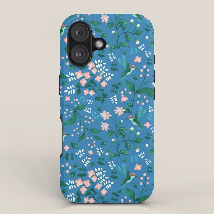 Hummingbird Garden II iPhone Case Gallery Image 1