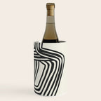 Line art lady with hat Wine Chiller Gallery Image 3