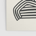 Line art lady with hat Poster Gallery Image 3