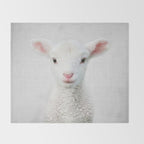 Lamb - Colorful Throw Blanket Gallery Image 2