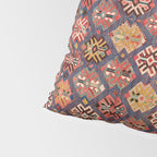 Azeri Zili Azerbaijan South Causasus Antique Rug Print Pillow Sham Gallery Image 4