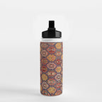 Azeri Zili Azerbaijan South Causasus Antique Rug Print Water Bottle Gallery Image 2