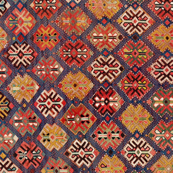 Azeri Zili Azerbaijan South Causasus Antique Rug Print Coffee Mug Gallery Image 2