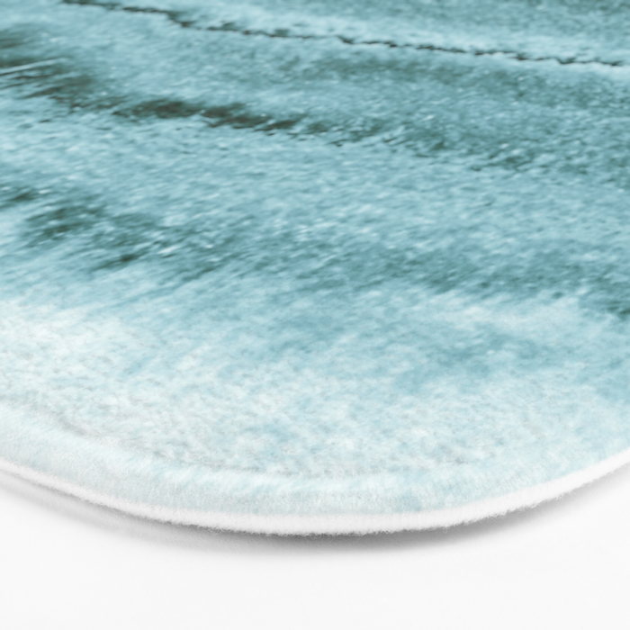 WITHIN THE TIDES - OCEAN TEAL Bath Mat Gallery Image 3