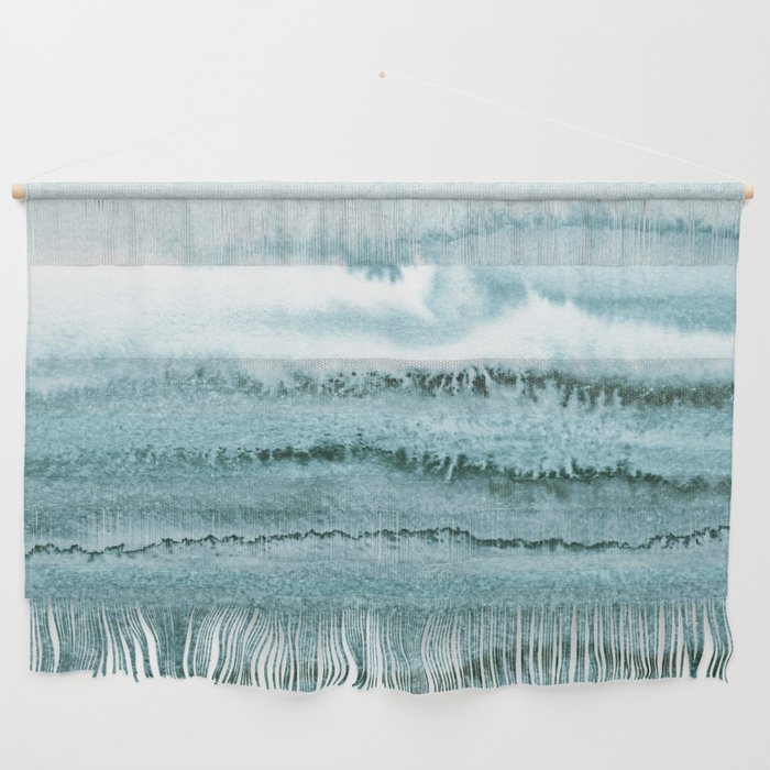 WITHIN THE TIDES - OCEAN TEAL Wall Hanging Gallery Image 1