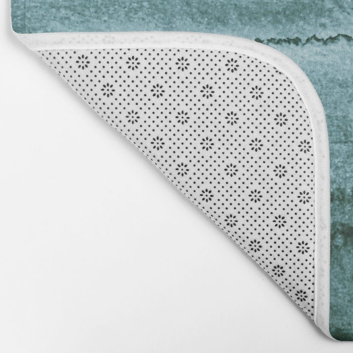 WITHIN THE TIDES - OCEAN TEAL Bath Mat Gallery Image 2