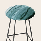 WITHIN THE TIDES - OCEAN TEAL Stool Gallery Image 2