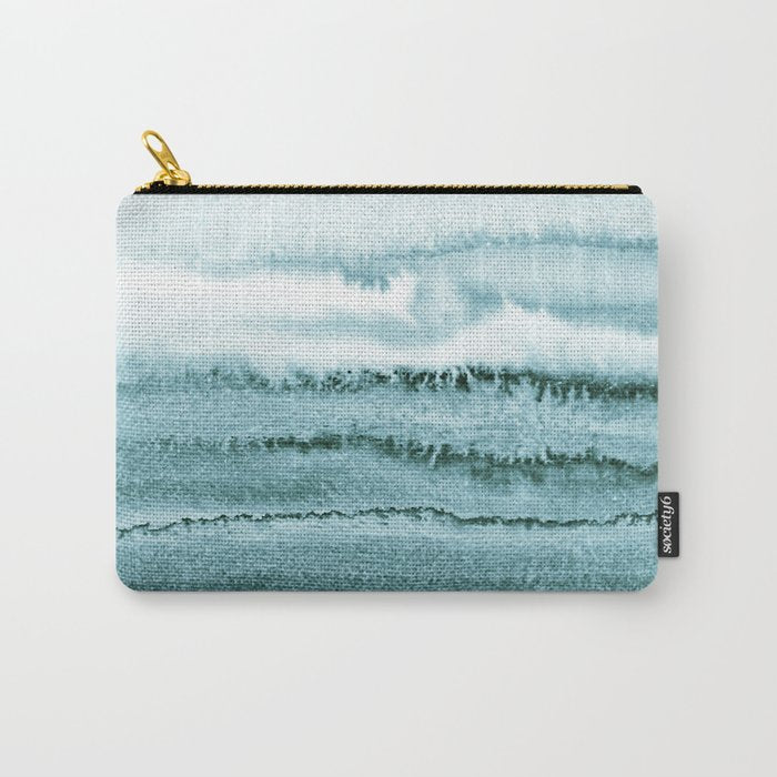 WITHIN THE TIDES - OCEAN TEAL Carry All Pouch Gallery Image 1