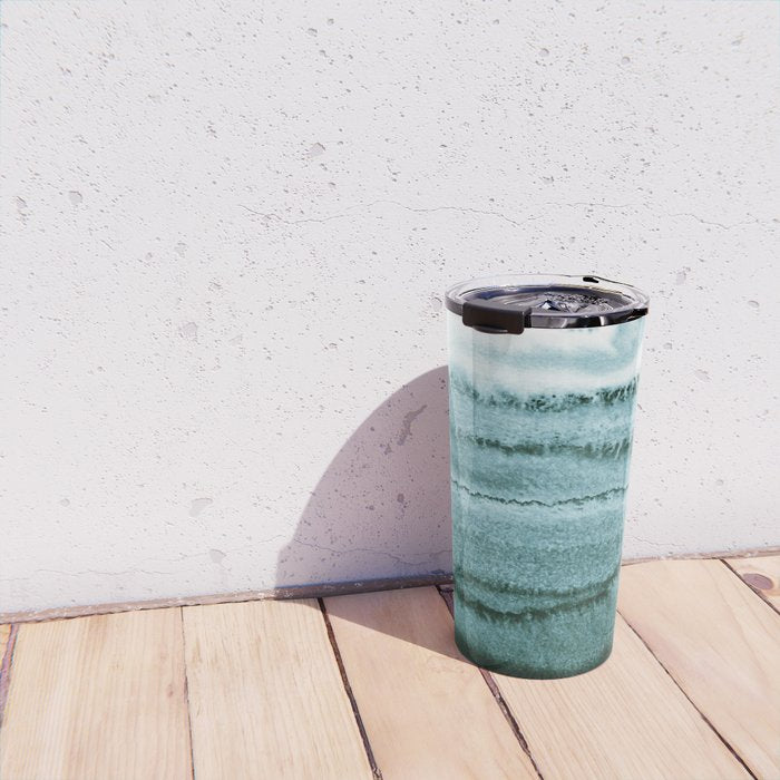 WITHIN THE TIDES - OCEAN TEAL Travel Mug Gallery Image 4