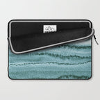 WITHIN THE TIDES - OCEAN TEAL Laptop Sleeve Gallery Image 2