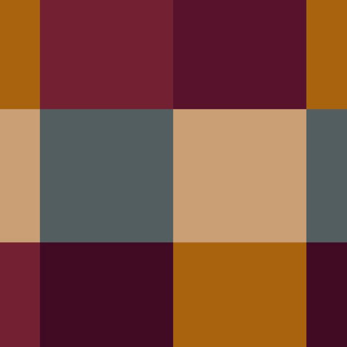 Bold Autumn Checks Pattern - Large XIII Coffee Mug Gallery Image 2