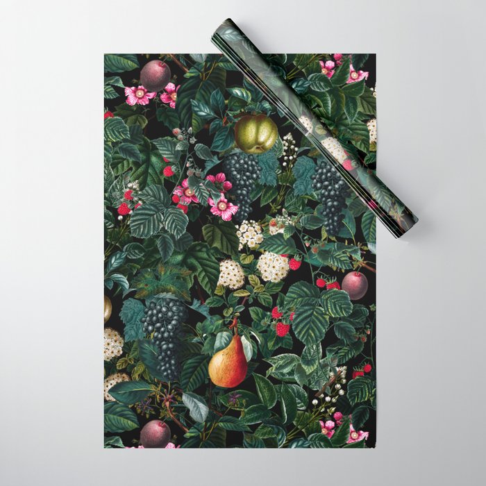 Delicious Floral Pattern Wrapping Paper Gallery Image 1