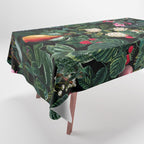 Delicious Floral Pattern Tablecloth Gallery Image 1