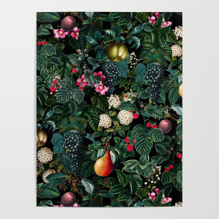 Delicious Floral Pattern Poster Gallery Image 4