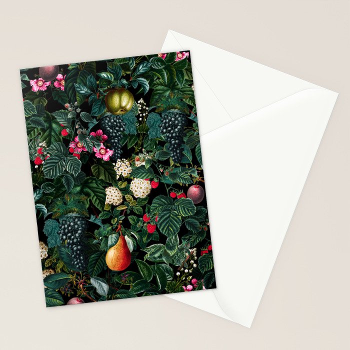 Delicious Floral Pattern Stationery Card Gallery Image 2
