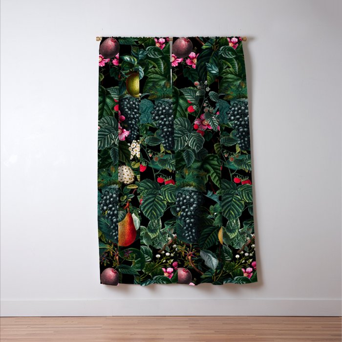 Delicious Floral Pattern Window Curtain Gallery Image 3