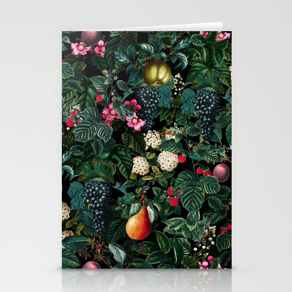 Delicious Floral Pattern Stationery Card Gallery Image 1