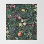 Delicious Floral Pattern Throw Blanket Gallery Image 2