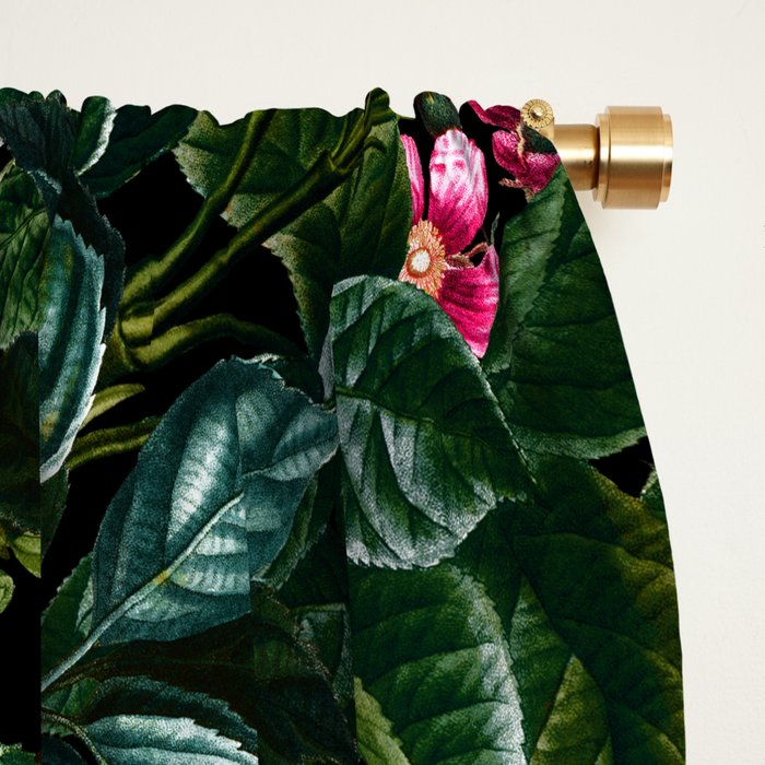 Delicious Floral Pattern Window Curtain Gallery Image 2