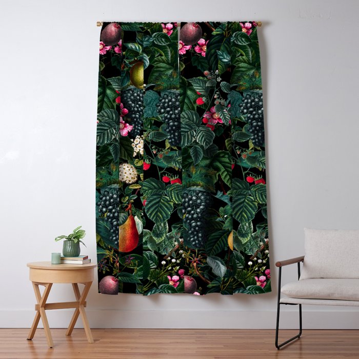 Delicious Floral Pattern Window Curtain Gallery Image 5