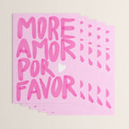 Pink Maximalist Quote - More Amor Wrapping Paper Gallery Image 3