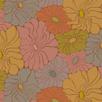 Exotic Groovy Flowers - Earthy Neutral Boho Garden Coffee Mug Gallery Image 2