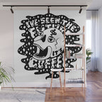 The Future is Coffee Wall Mural Gallery Image 1
