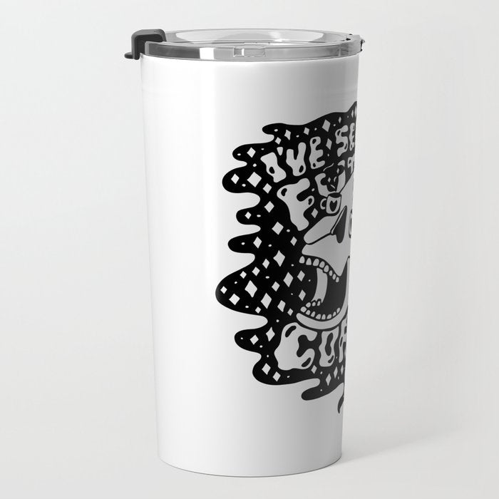 The Future is Coffee Travel Mug Gallery Image 3