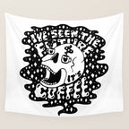 The Future is Coffee Wall Tapestry Gallery Image 4