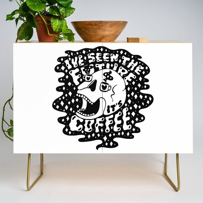 The Future is Coffee Credenza Gallery Image 1