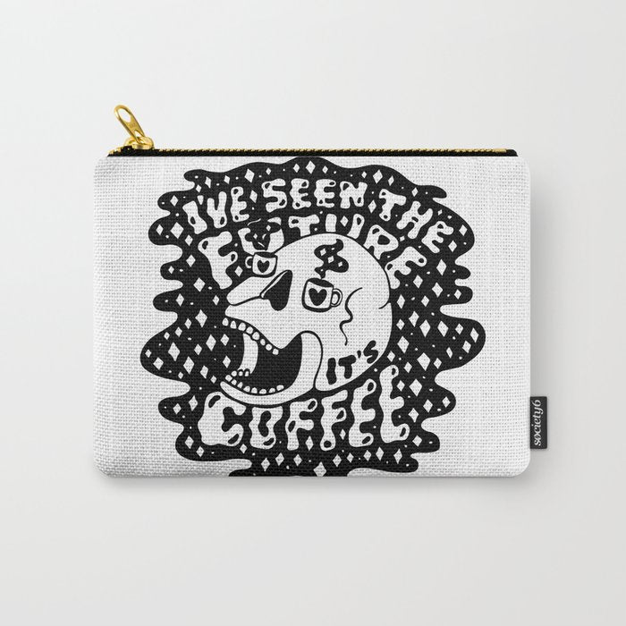 The Future is Coffee Carry All Pouch Gallery Image 1