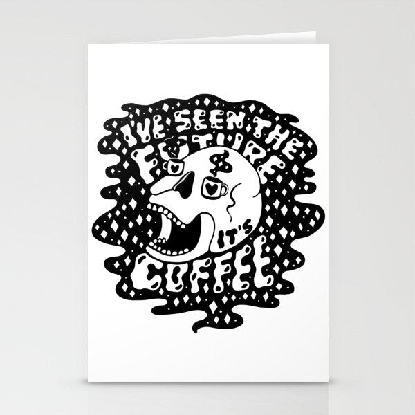The Future is Coffee Stationery Card Gallery Image 2