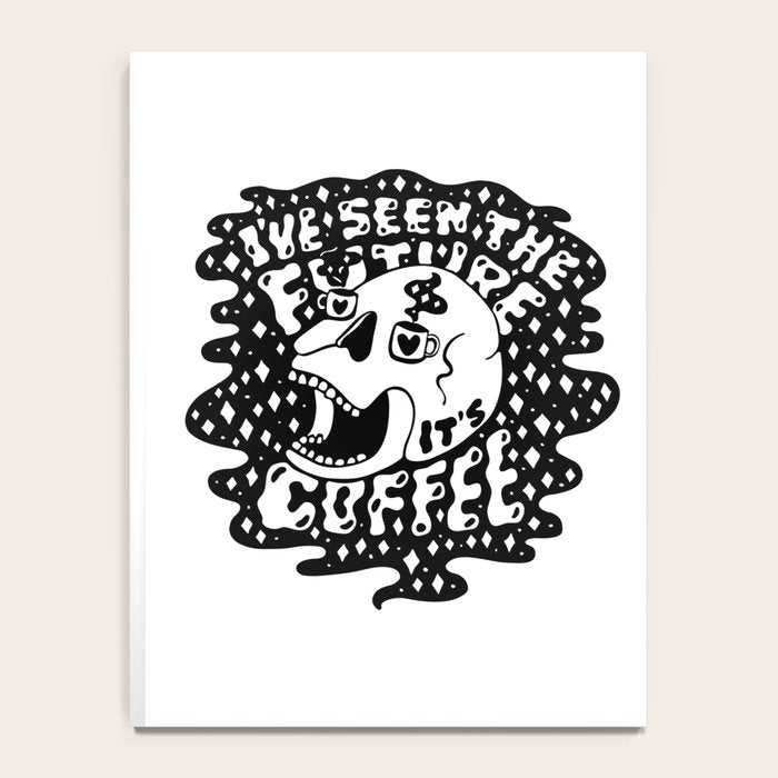 The Future is Coffee Notebook Gallery Image 4