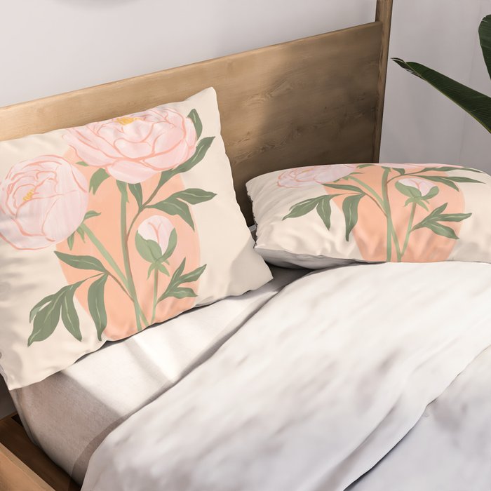 Peony Pillow Sham Gallery Image 2