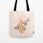 Peony Tote Bag Gallery Image 1