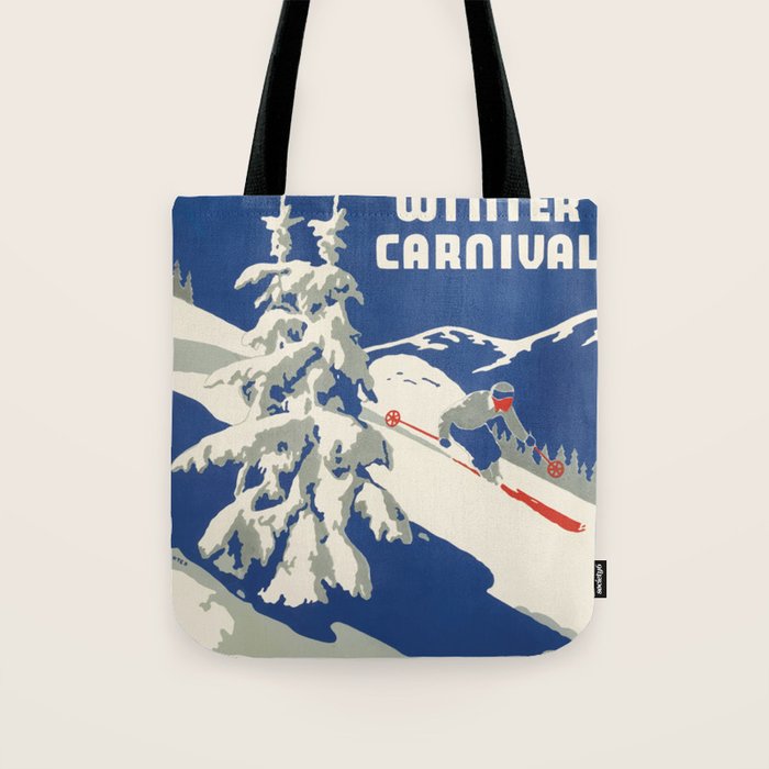 Dartmouth Winter Carnival 1937 Tote Bag Gallery Image 1