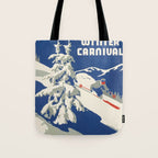 Dartmouth Winter Carnival 1937 Tote Bag Gallery Image 1