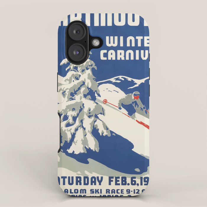 Dartmouth Winter Carnival 1937 iPhone Case Gallery Image 1