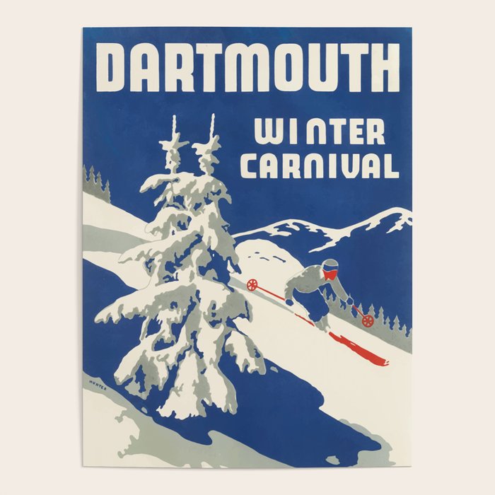 Dartmouth Winter Carnival 1937 Poster Gallery Image 4