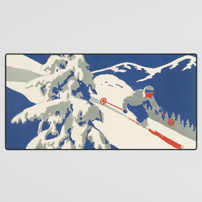 Dartmouth Winter Carnival 1937 Desk Mat Gallery Image 3