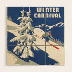 Dartmouth Winter Carnival 1937 Wood Wall Art Gallery Image 1