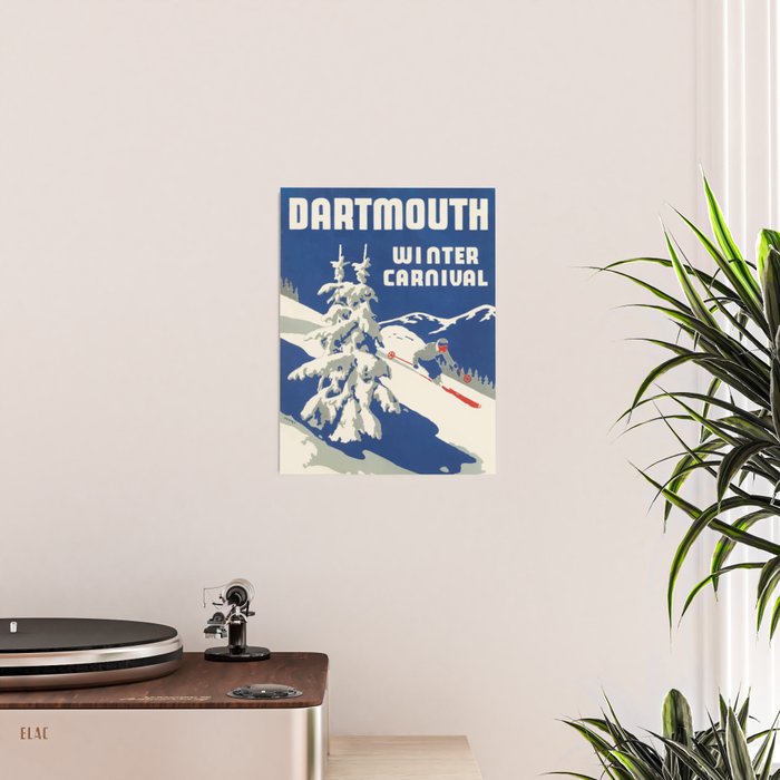 Dartmouth Winter Carnival 1937 Poster Gallery Image 2