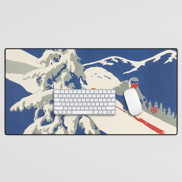Dartmouth Winter Carnival 1937 Desk Mat Gallery Image 1