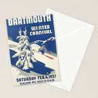 Dartmouth Winter Carnival 1937 Stationery Card Gallery Image 2