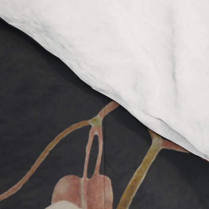 Minimal Collage/ Hand, Plants and Butterflies 6 Comforter Gallery Image 4